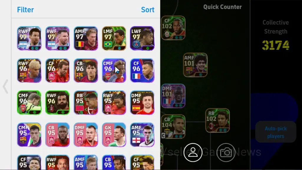 eFootball Accounts Android|Epic Fabio Cannavaro,Oliver Kahn,Raul,Riva image 2