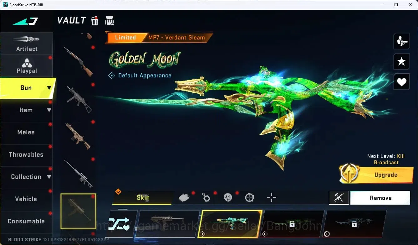 Blood Strike Accounts ASIA|MELE,B FLY KNIFE|COLLAB,MP7,RPK,AR97|COLLAB,A image 16
