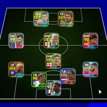 eFootball Accounts Others Android|Power 3059|Big Time Federico Dimarco 23 Jan'26|4 Epic Diego Costa,Luis Suarez,Paul