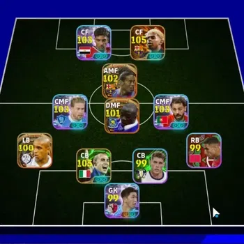 eFootball Accounts Legends & Iconic Players Android|Big Time Lamine Yamal'25,Ronaldinho,Roberto Carlos,Makelele,Diego