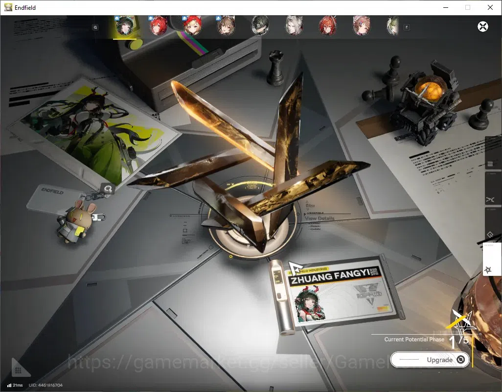Arknights: Endfield Accounts ASIA|Lv 60|Ori 25|Oro 7k|9 SSR(4Limit)+16 (*6WEP)| image 7