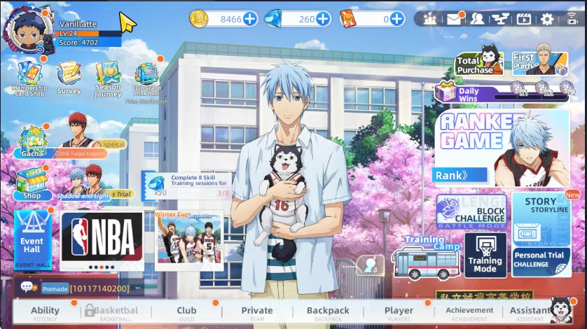 Kuroko's Basketball Street Rivals Accounts SEA | SV 14, Lvl 24 | Kuroko awakening 2, Aomine a image 1