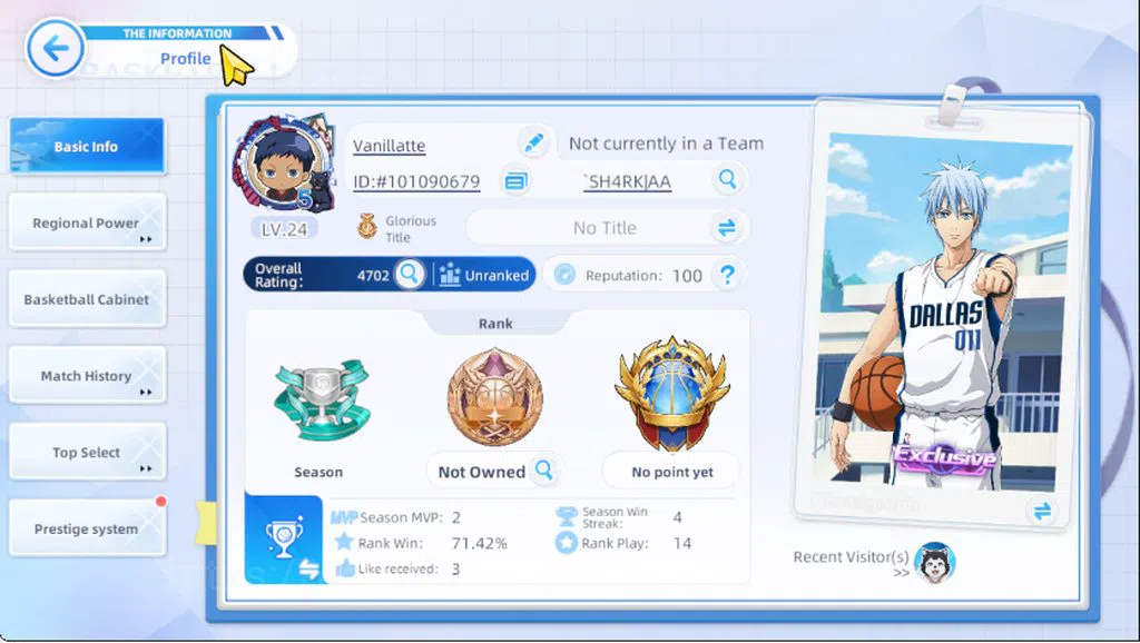 Kuroko's Basketball Street Rivals Accounts SEA | SV 14, Lvl 24 | Kuroko awakening 2, Aomine a image 11