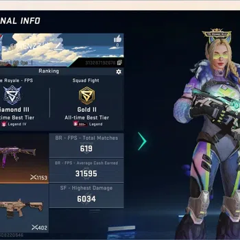 Blood Strike Accounts Others ASIA | 1 EVO Gun: FAL|2 Collab Guns|1 Ultra Melee|5 Ultra Guns|7 Ultra Striker|CN On|Check SS