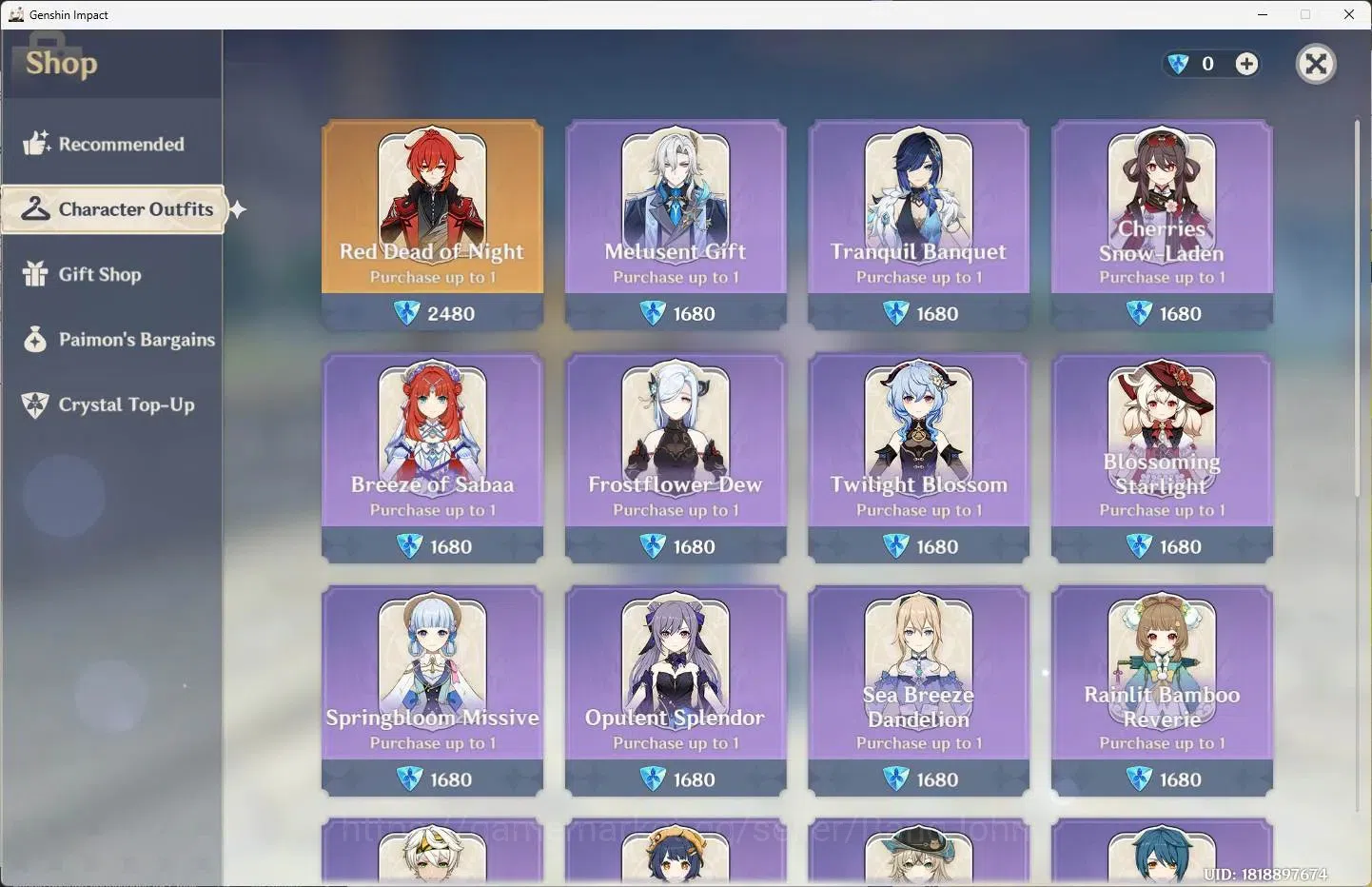 Genshin Impact Accounts ASIA|AR 45|3 Limit+2 Sign|Mavuika,Furina,Wanderer+ image 5