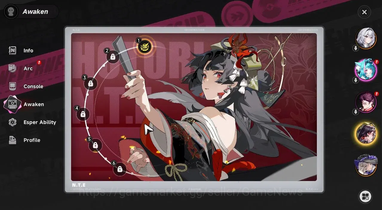Neverness to Everness Accounts Global NA|HL 3|2 SSR [HotoriA1,Jiuyuan] +1 S-Class image 2