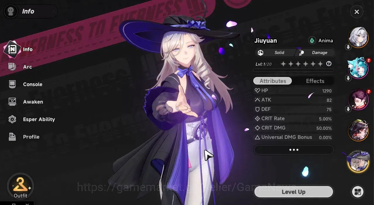 Neverness to Everness Accounts Global NA|HL 3|2 SSR [HotoriA1,Jiuyuan] +1 S-Class image 3