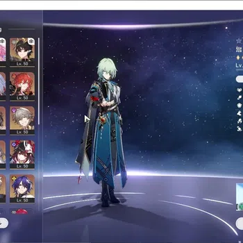 Honkai Star Rail Accounts Others Asia|TL 50|Anaxa PremTeam|16 Limited|(Cyrene)+Sign The