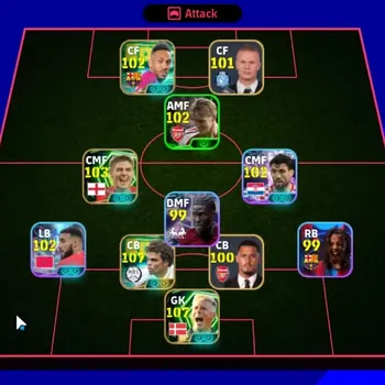 eFootball Accounts Legends & Iconic Players Android|Power 3150|5 Epic Pepe,Peter Schmeichel,Gerrard,Aubameyang|7 ShowTime
