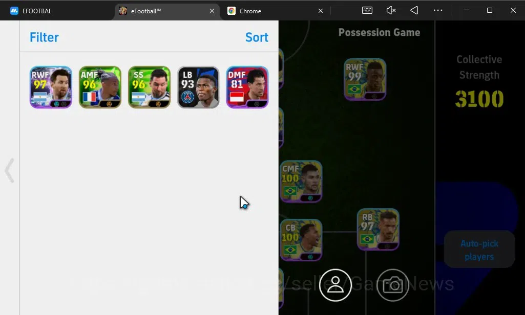 eFootball Accounts Legends & Iconic Players Android|Pack National Brazil|Epic Andriy Shevchenko,Steven Gerrard,Show Time 2