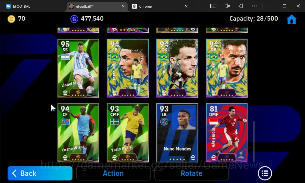 eFootball Accounts Legends & Iconic Players Android|Pack National Brazil|Epic Andriy Shevchenko,Steven Gerrard,Show Time 6