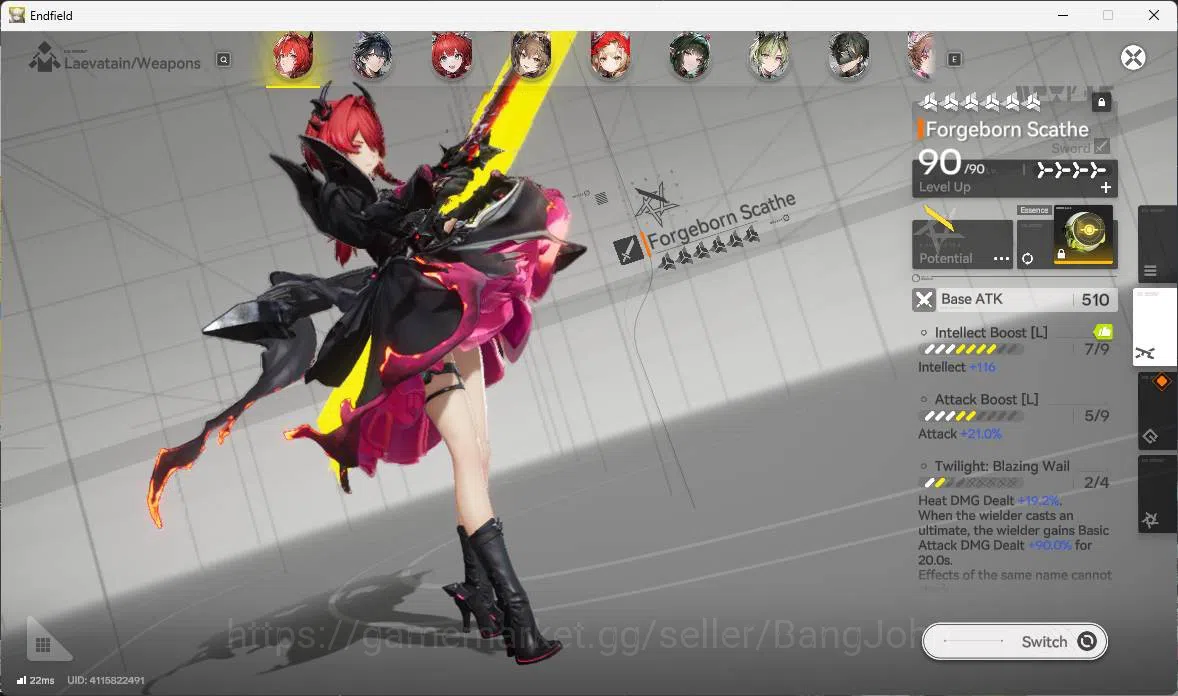 Arknights: Endfield Accounts ASIA|LVL 57, Z fungyi sign,Laevatain sign,gilberta image 7