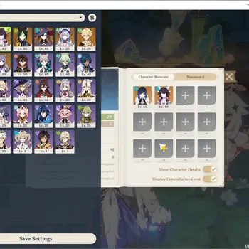 Genshin Impact Accounts Others Asia|AR 29|2 Limited + 1 (*5 Weapon)| Columbina + Signature & Yelan |Low Mainquest|Male