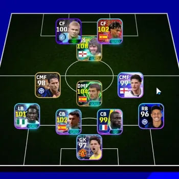 eFootball Accounts High-End Android|Power 3075|Epic Geroge Best,Pep Guardiola|Show Time Laporte,Calvin Bassey,Lamine
