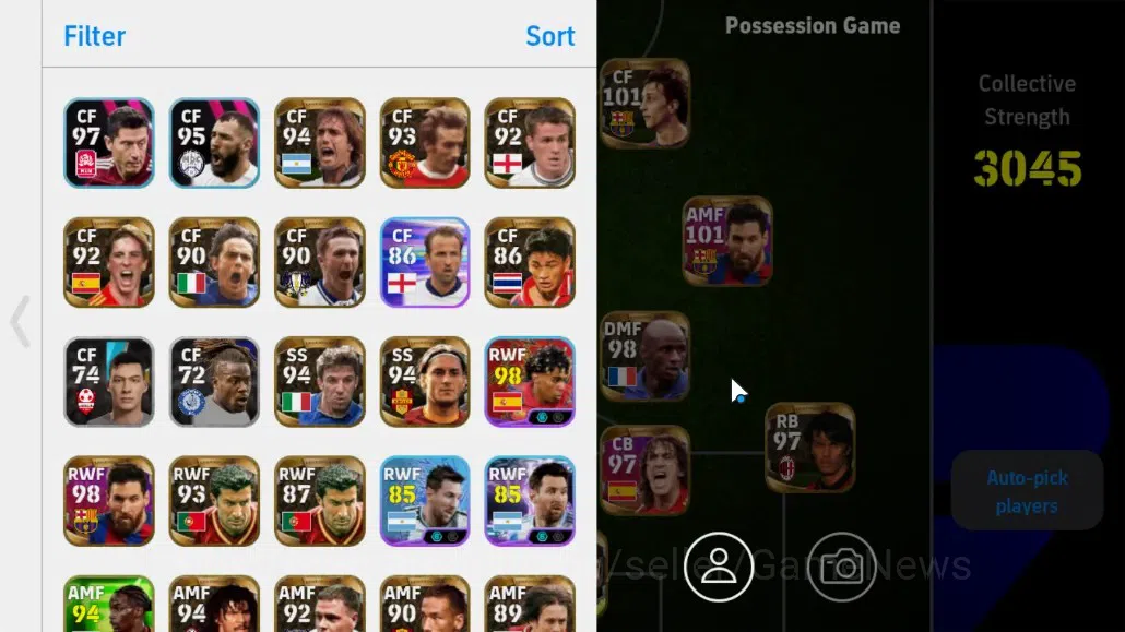 eFootball Accounts Android|Old Char Collection|Diego Maradona,Lionel image 2