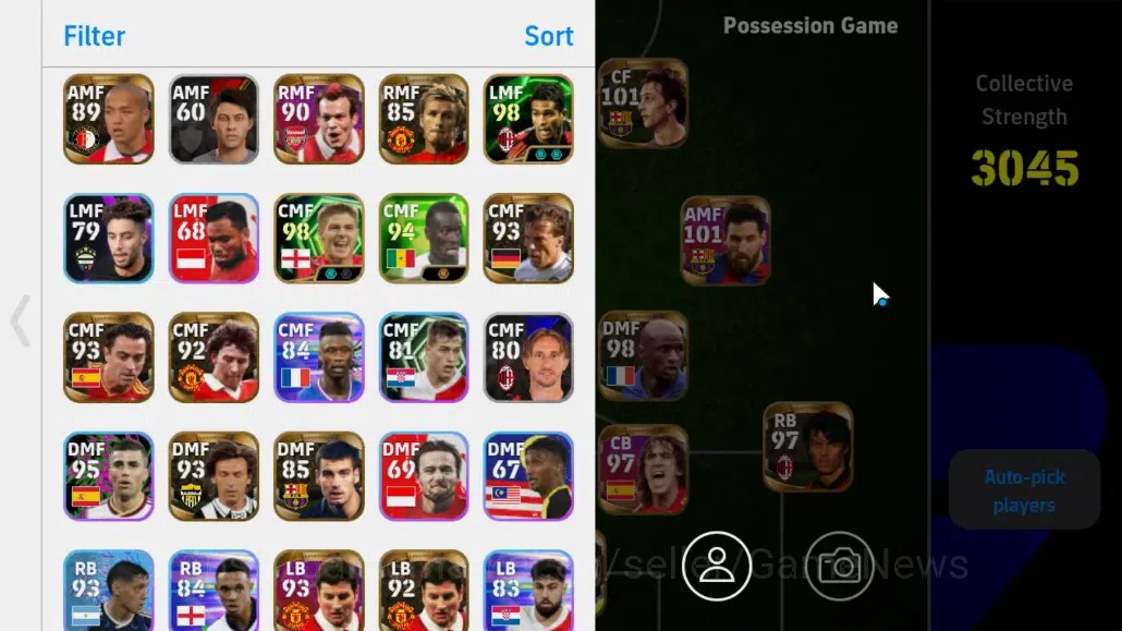 eFootball Accounts Android|Old Char Collection|Diego Maradona,Lionel image 3