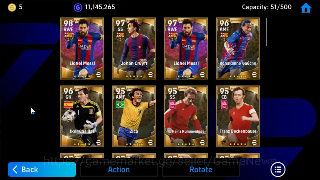 eFootball Accounts Android|Old Char Collection|Diego Maradona,Lionel image 7