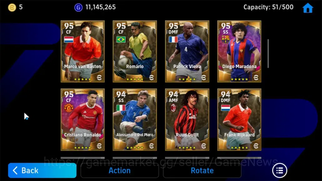 eFootball Accounts Android|Old Char Collection|Diego Maradona,Lionel image 8