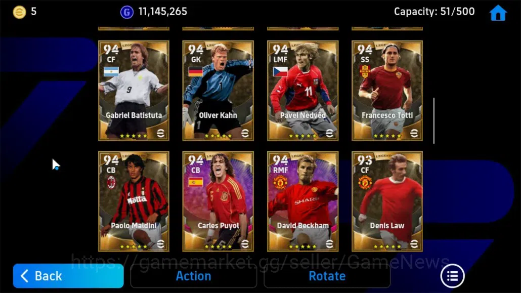 eFootball Accounts Android|Old Char Collection|Diego Maradona,Lionel image 9