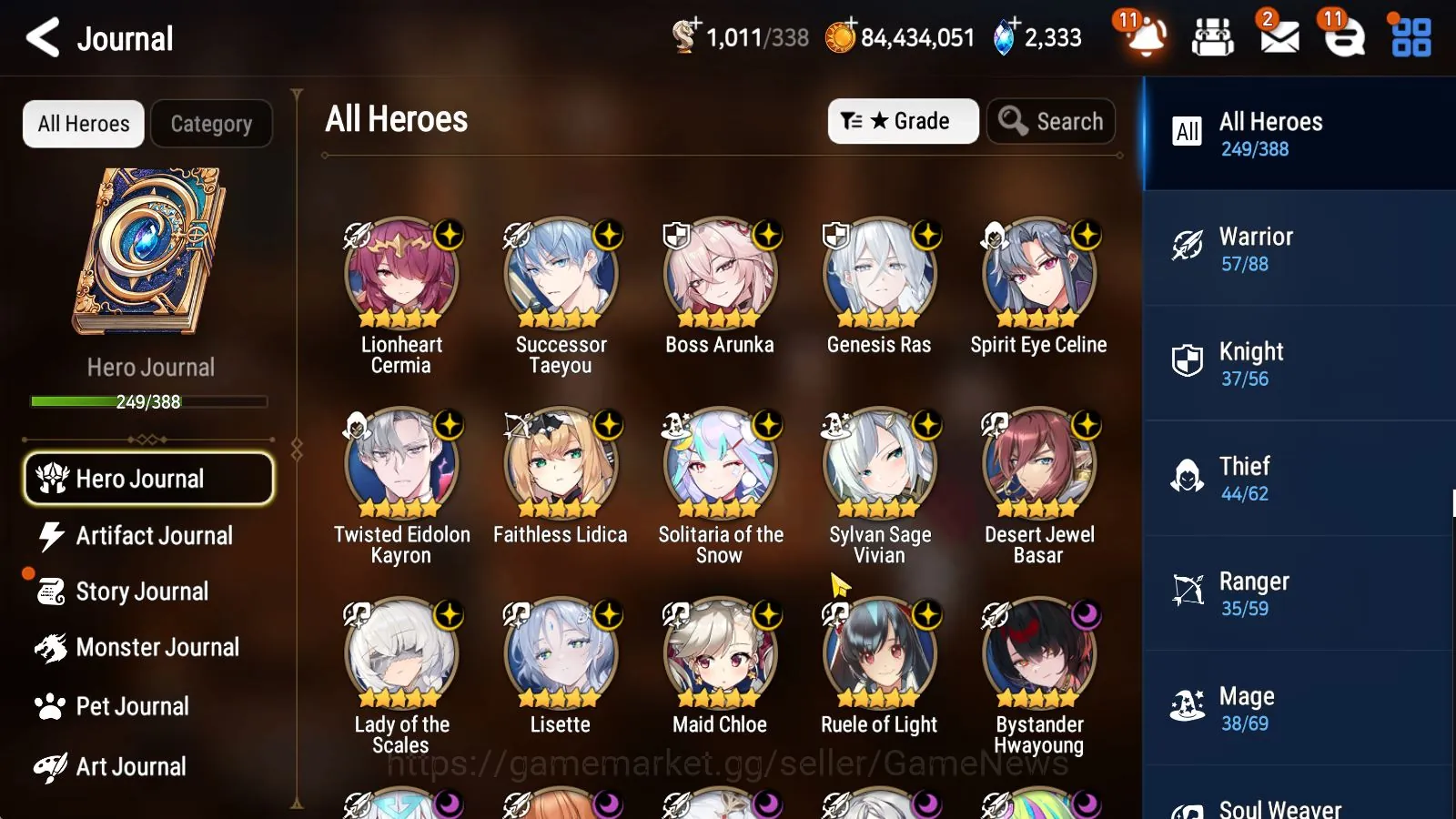 Epic Seven Accounts Others Asia Verif|28 1