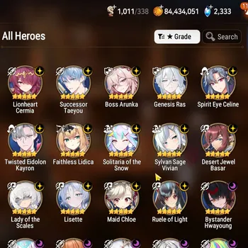 Epic Seven Accounts Others Asia Verif|28