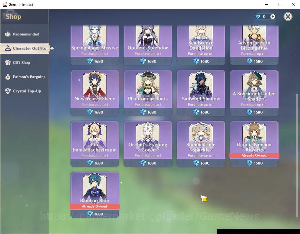 Genshin Impact Accounts ASIA|AR 55| 5 Limited +2(*5Weapon)|Yelan,Skirk,Esc image 15