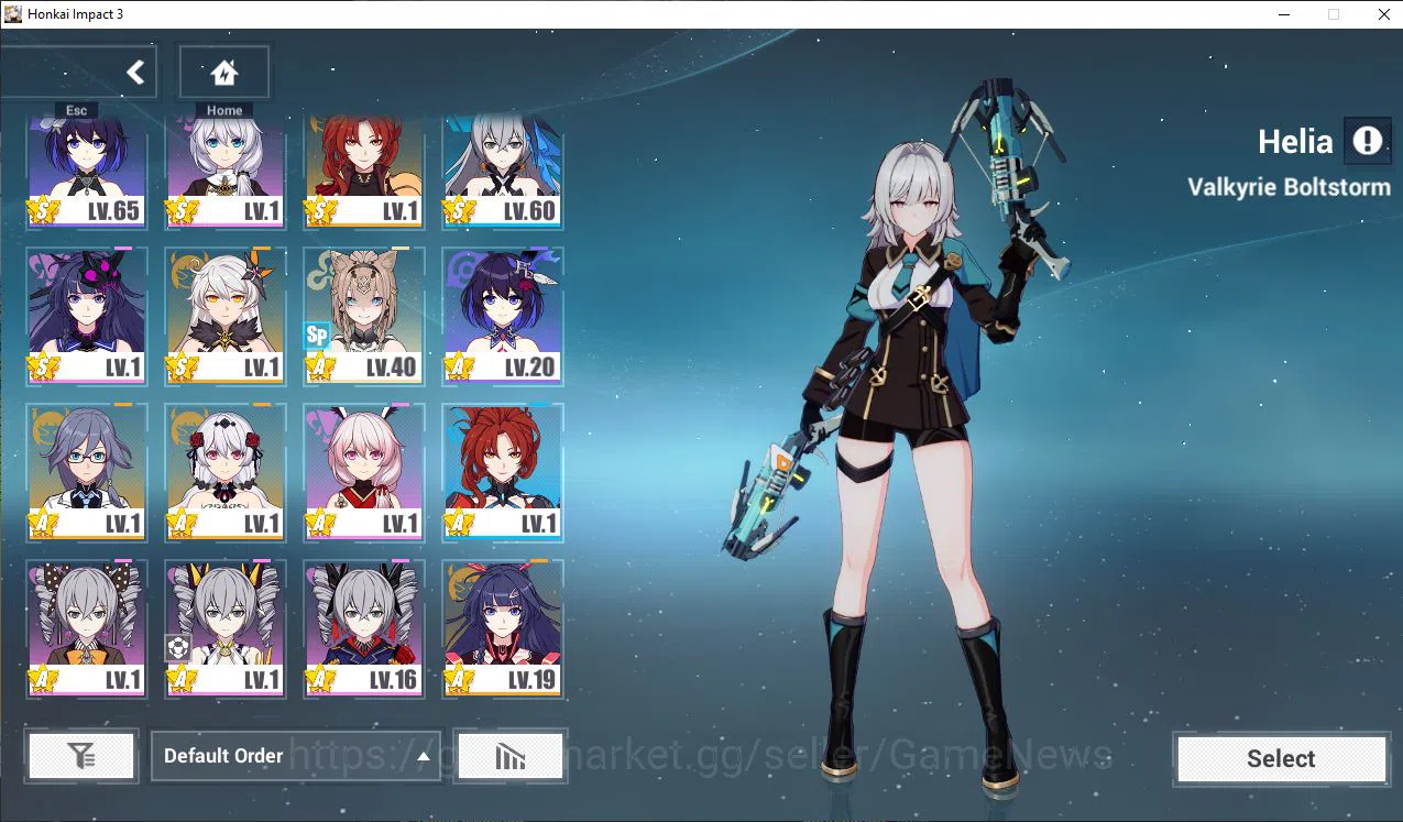 Honkai Impact 3rd Accounts SEA Lv 80|2 Fullset|Rita ME 4/4,Theresa Apocalypse image 15