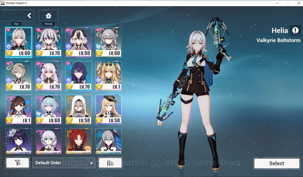 Honkai Impact 3rd Accounts SEA Lv 80|2 Fullset|Rita ME 4/4,Theresa Apocalypse image 16