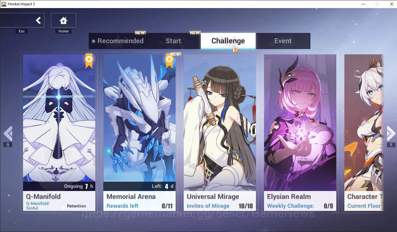 Honkai Impact 3rd Accounts SEA Lv 80|2 Fullset|Rita ME 4/4,Theresa Apocalypse image 7