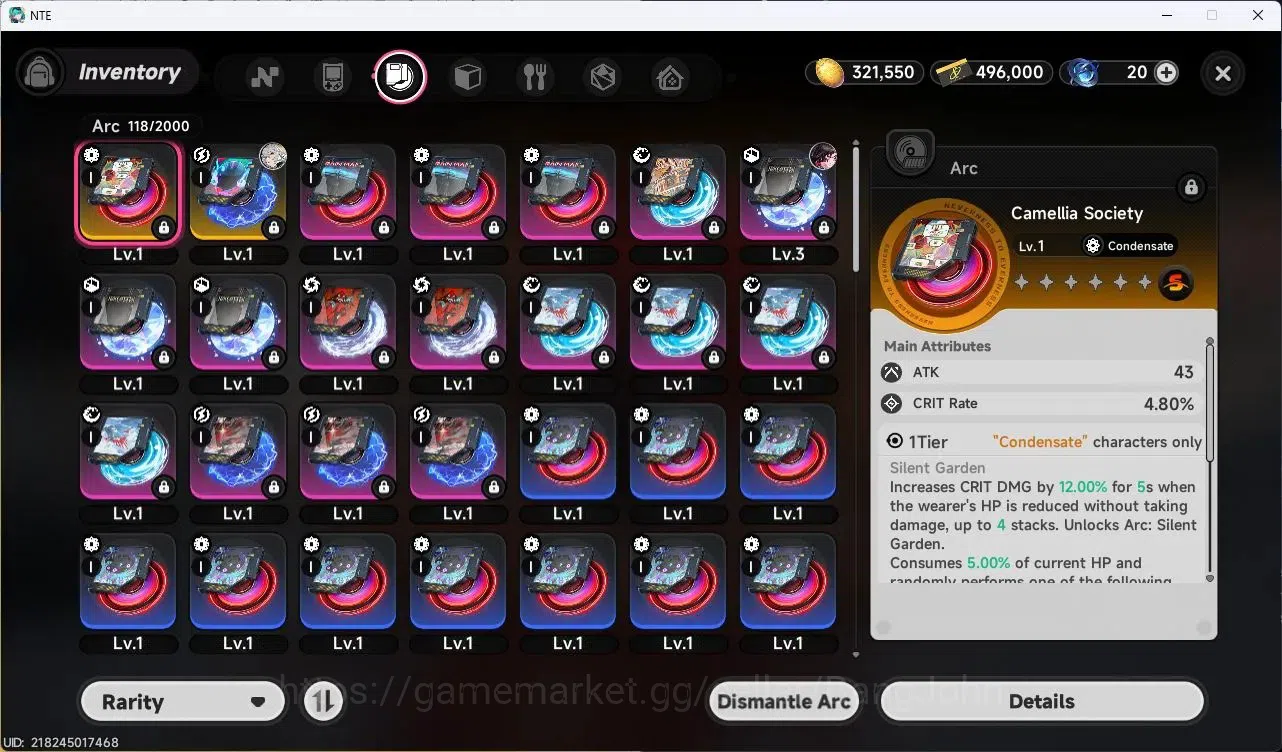 Neverness to Everness Accounts SEA |Starter| Lv 9 | 4S (Hotori,Hathor,Baicang,Jiuyuan) + 5 | MC Male | TakeMail Check SS 8