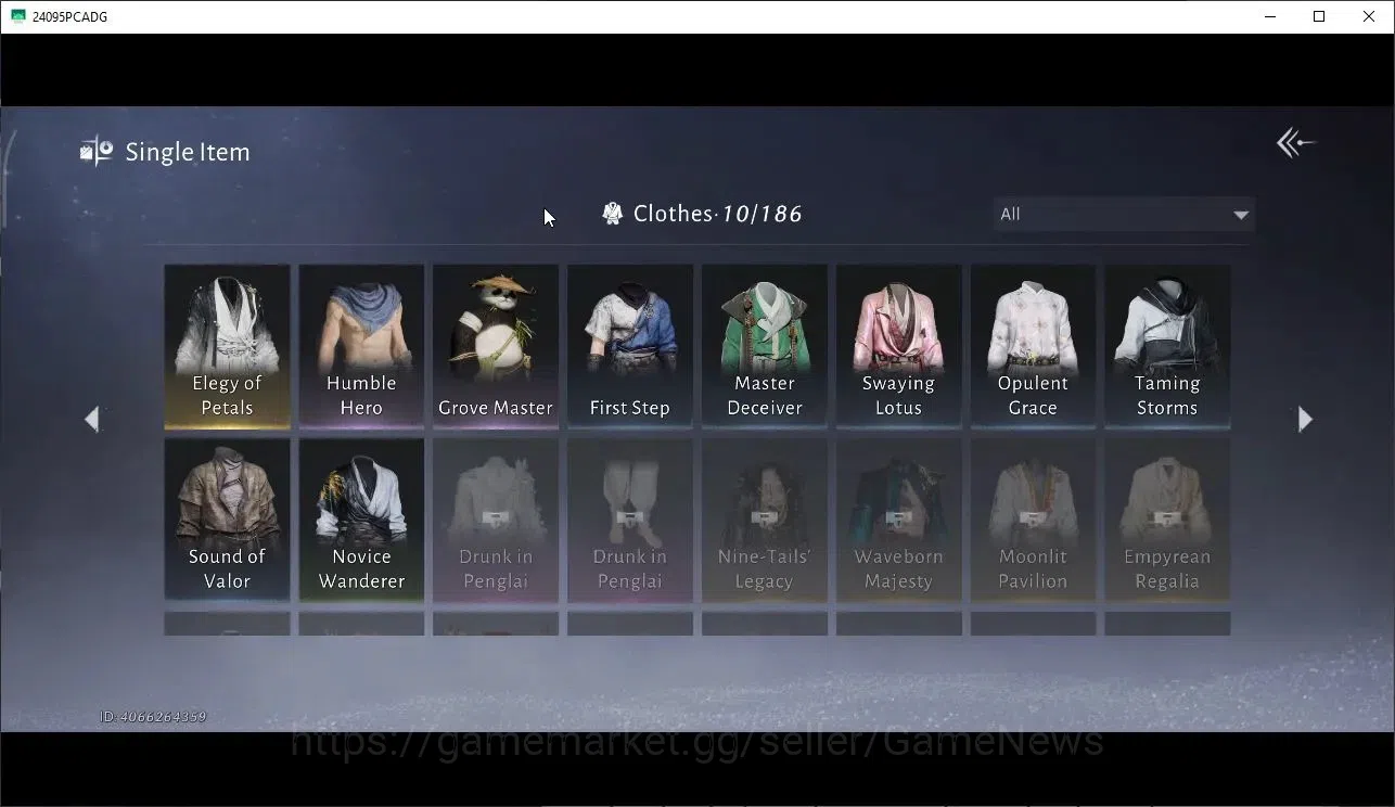 Where Winds Meet Accounts GLOBAL|Lv 95|25K GS|Elegy of Petals Set|Peaceful L image 17