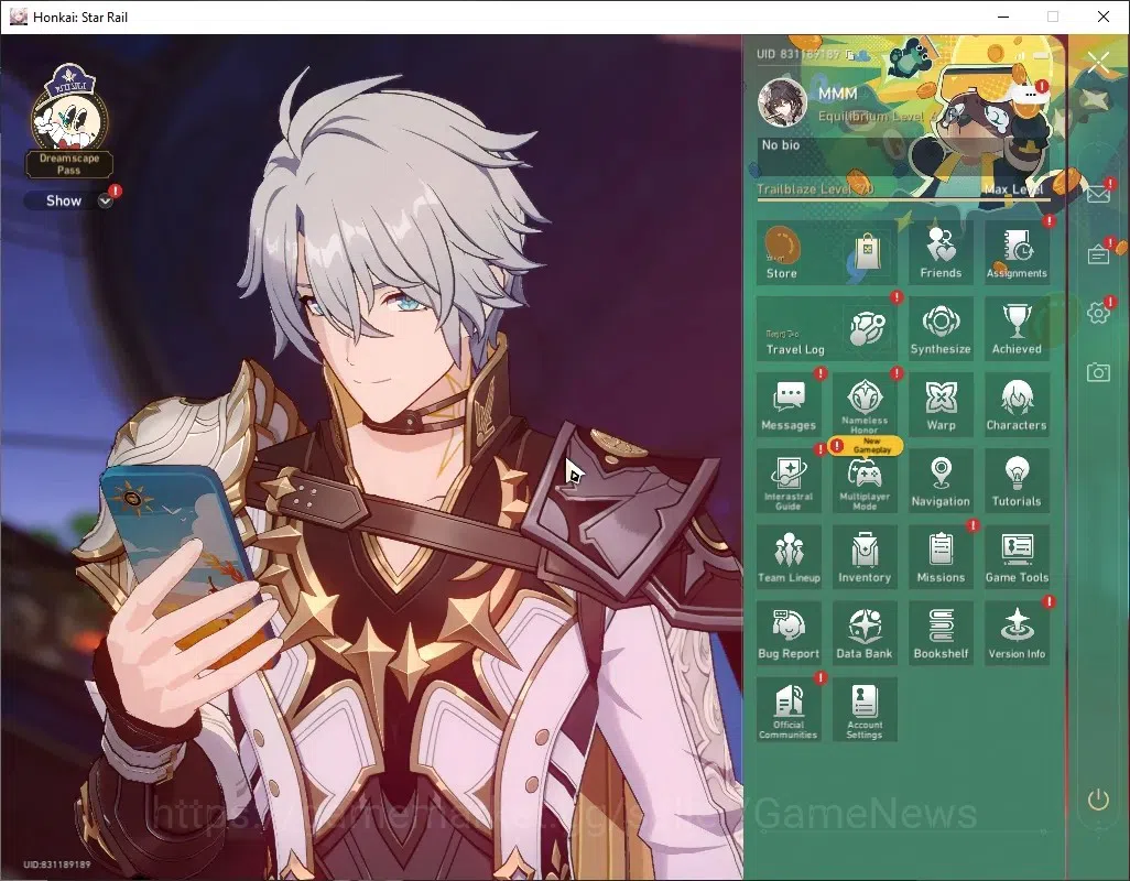 Honkai Star Rail Accounts Others Asia|Free GI & HI|TL 70|19 Limited|Phainon Prem team|(Phainon 1