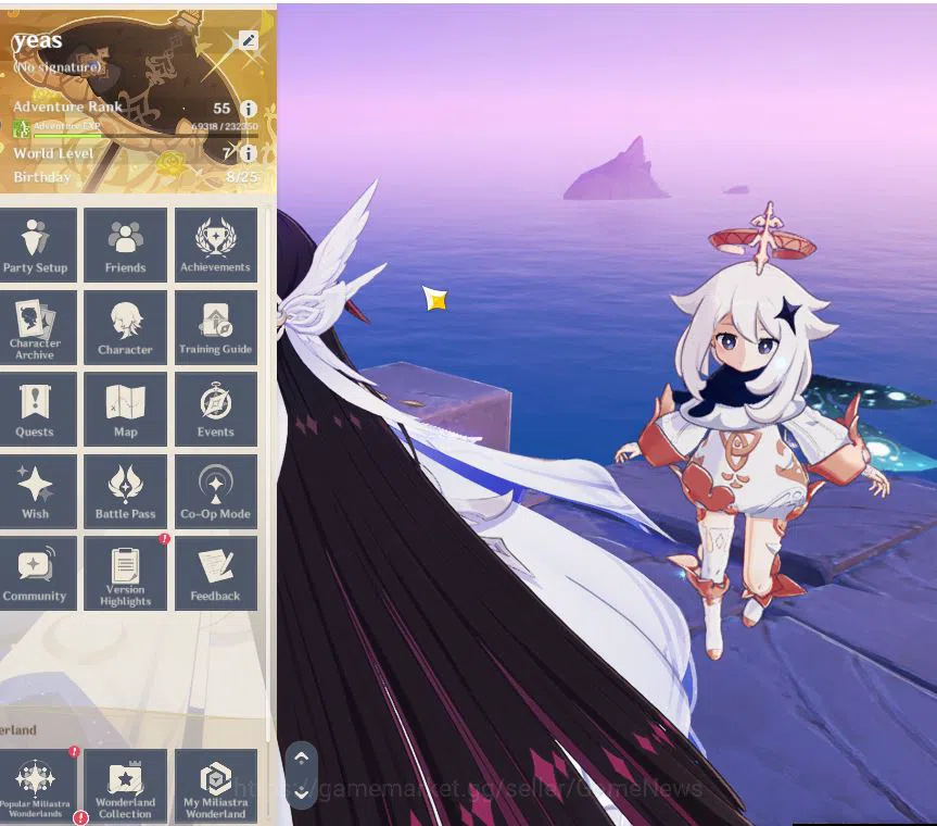 Genshin Impact Accounts ASIA |AR 55|5 Limit+5(*5WeP)|(Columbina,Navia,Nilo image 2