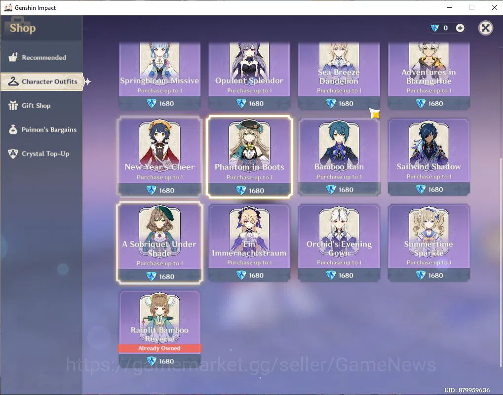 Genshin Impact Accounts ASIA |AR 55|5 Limit+5(*5WeP)|(Columbina,Navia,Nilo image 5
