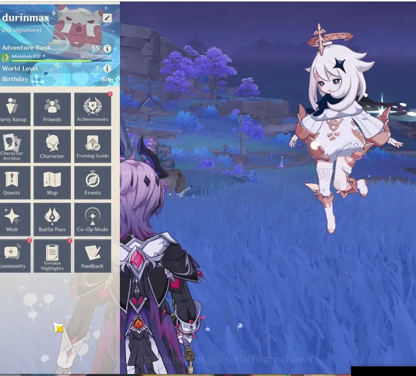 Genshin Impact Accounts ASIA|Hexerei Team Durin|USN Unset|AR 55|4 Limited+ image 2