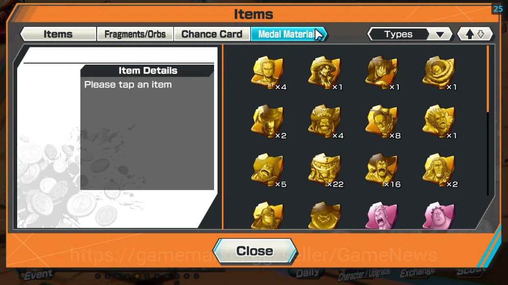 One Piece Bounty Rush Accounts Starter Global|5 EX|Onigashima Zoro,PB Kuzan,GP Edward Newgate,5Elders Saturn,KOP Gol 13