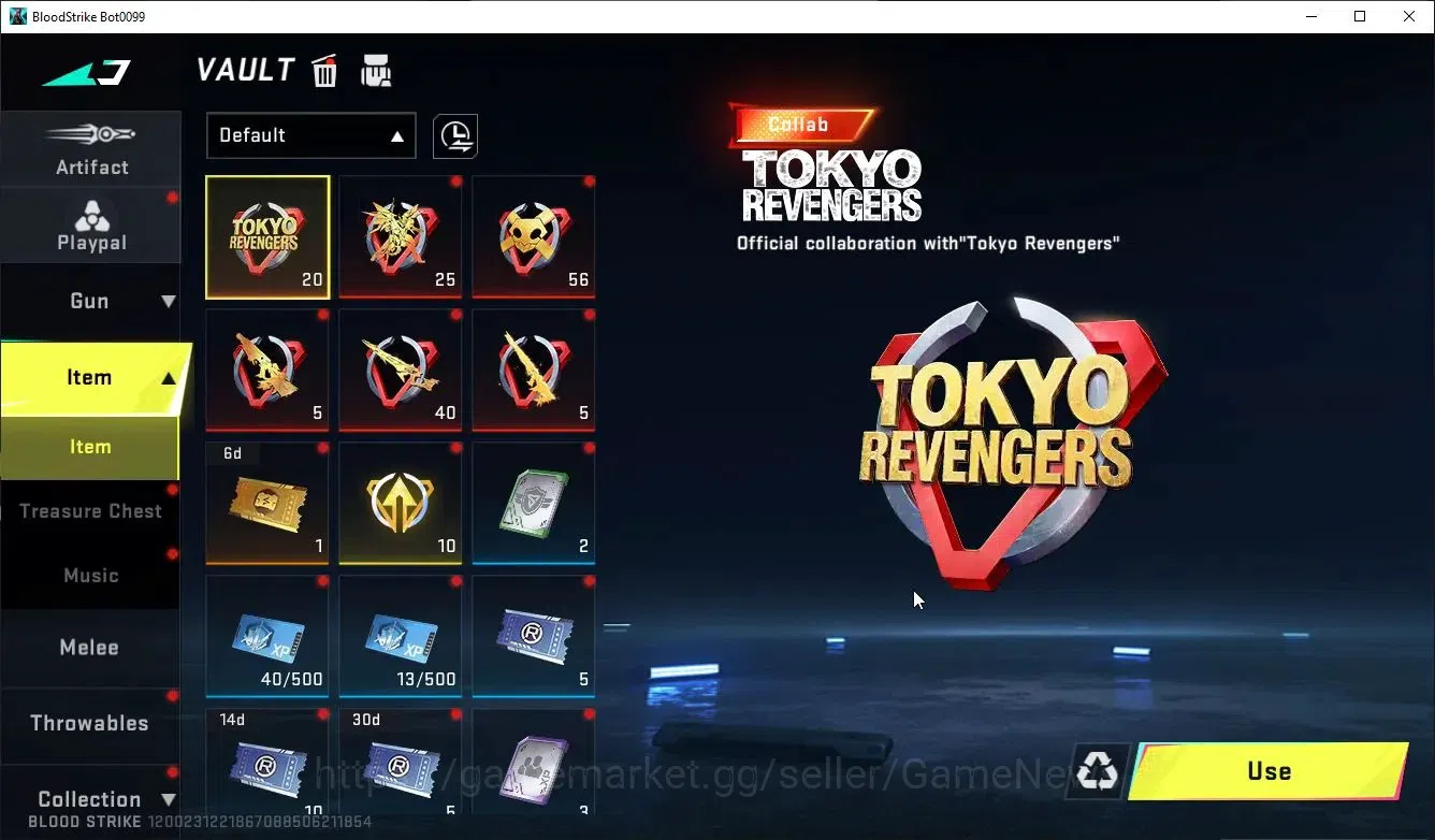 Blood Strike Accounts ASIA|COLLAB TOKRAV HK416-Mikey+BLEACH Byakuya|2 UL image 12