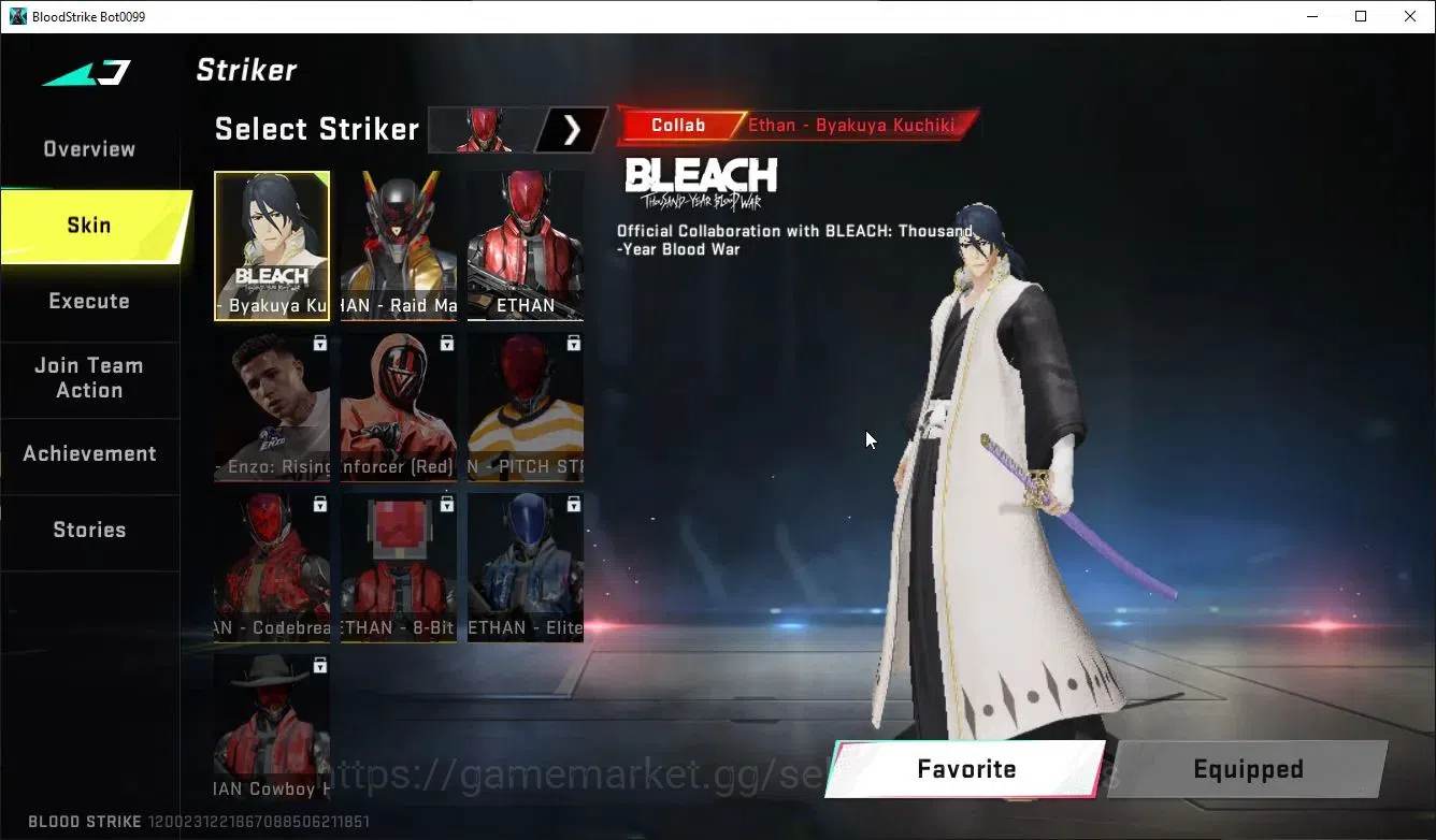 Blood Strike Accounts ASIA|COLLAB TOKRAV HK416-Mikey+BLEACH Byakuya|2 UL image 4