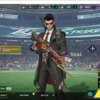 Blood Strike Collab Skin ASIA|COLLAB TOKRAV HK416-Mikey+BLEACH Byakuya|2 UL image 1