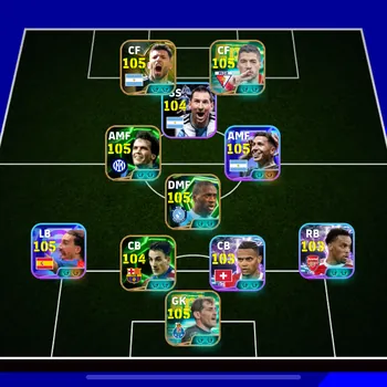 eFootball Accounts Legends & Iconic Players OVR 3223