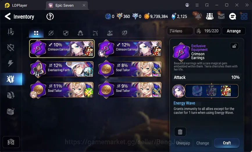 Epic Seven Accounts Global Unverif | 4ML | Vildred | Tieria | Lilibet  image 10