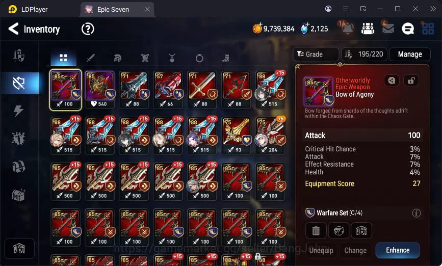 Epic Seven Accounts Global Unverif | 4ML | Vildred | Tieria | Lilibet  image 12