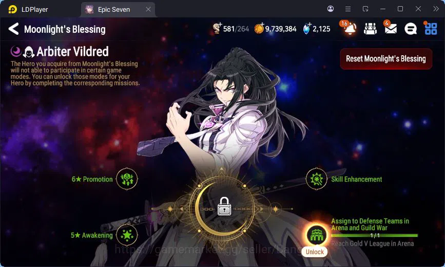 Epic Seven Accounts Global Unverif | 4ML | Vildred | Tieria | Lilibet  image 3