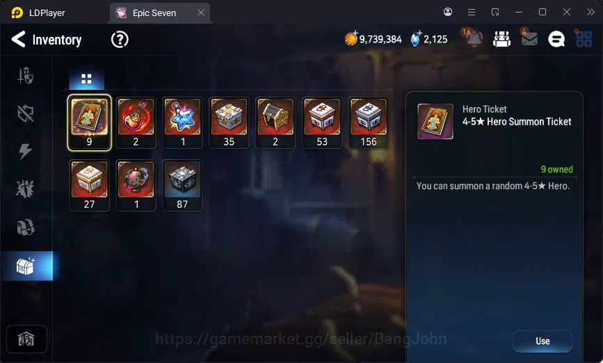 Epic Seven Accounts Global Unverif | 4ML | Vildred | Tieria | Lilibet  image 8