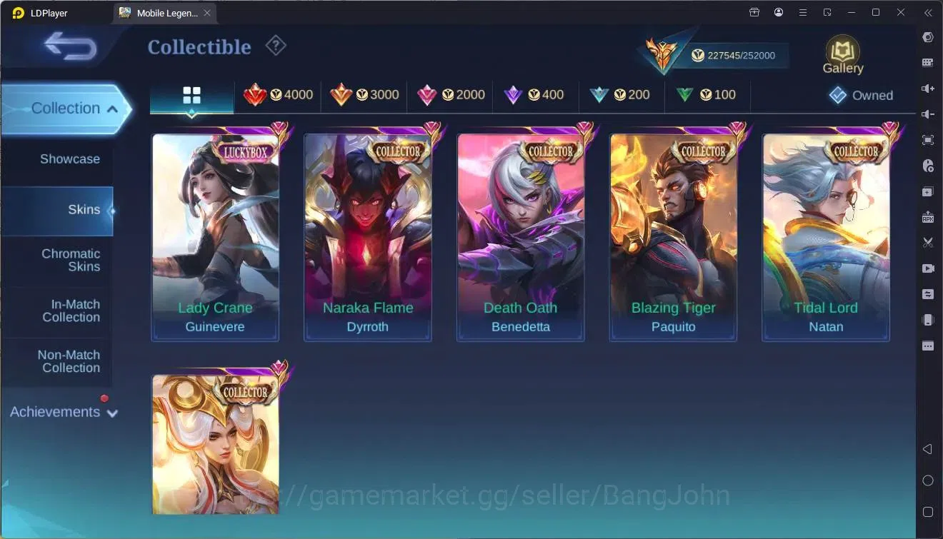 Mobile Legends: Bang Bang Accounts Global|Hero 132|Skin467|MEGA| Legend Alu,Saber| EX image 11