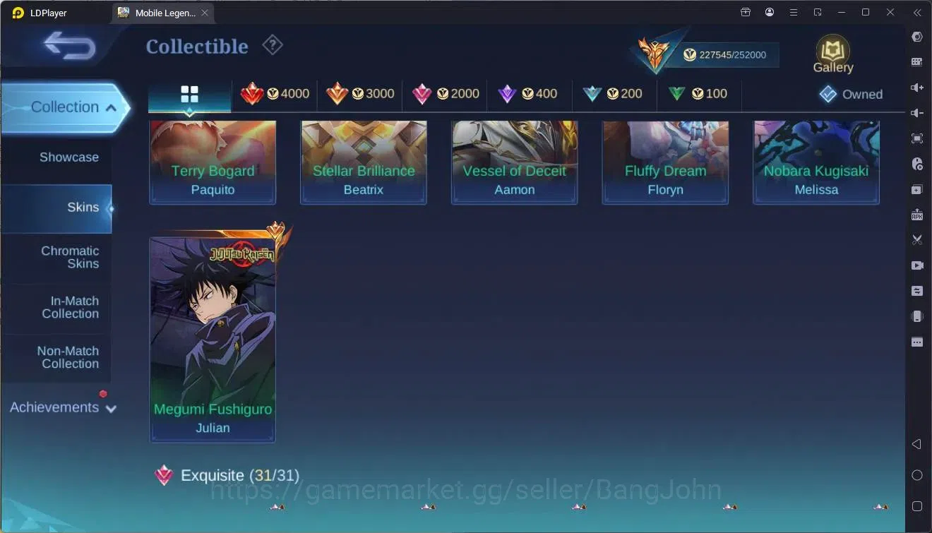 Mobile Legends: Bang Bang Accounts Global|Hero 132|Skin467|MEGA| Legend Alu,Saber| EX image 17