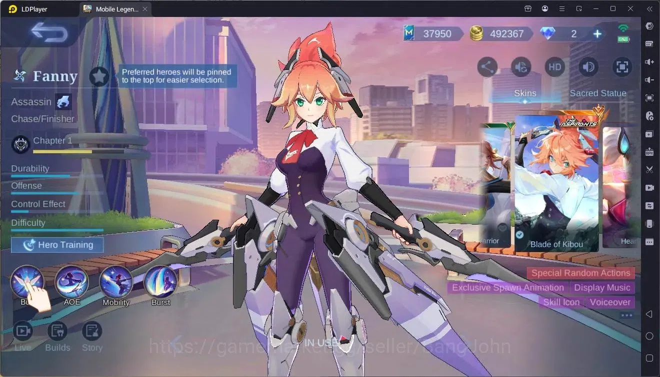 Mobile Legends: Bang Bang Accounts Global|Hero 132|Skin467|MEGA| Legend Alu,Saber| EX image 4