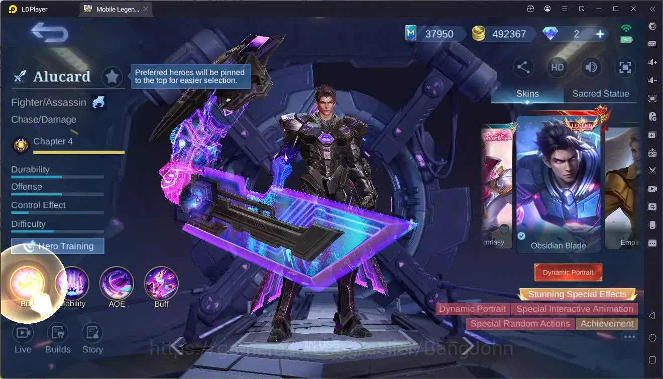 Mobile Legends: Bang Bang Accounts Global|Hero 132|Skin467|MEGA| Legend Alu,Saber| EX image 7