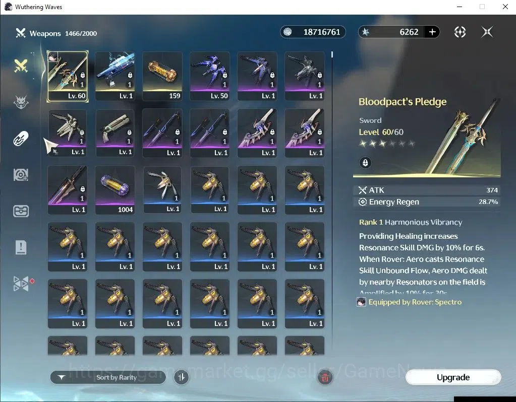 Wuthering Waves Accounts SEA|UL 48|2 Limited| Lucy R6+Sign,Rebecca |6,2K As image 5