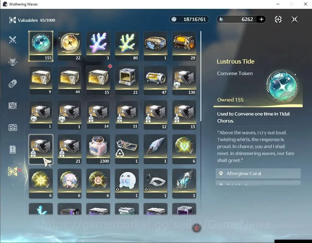 Wuthering Waves Accounts SEA|UL 48|2 Limited| Lucy R6+Sign,Rebecca |6,2K As image 9